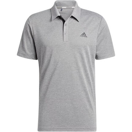 T-Shirt adidas Polo-shirt Performance Drive Heather, Grau, Herren