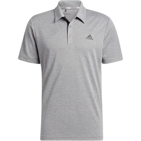 T-Shirt adidas Polo-shirt Performance Drive Heather, Grau, Herren