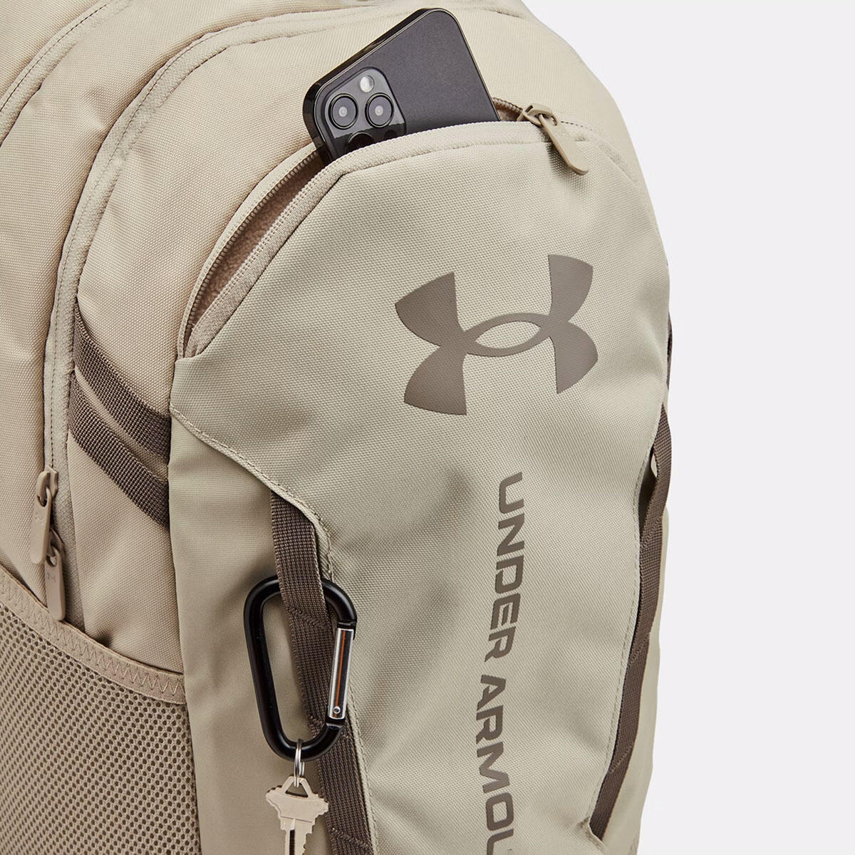 Sac à dos Under Armour 29L Hustle 6.0 Camouflage Marron khaki 6/7