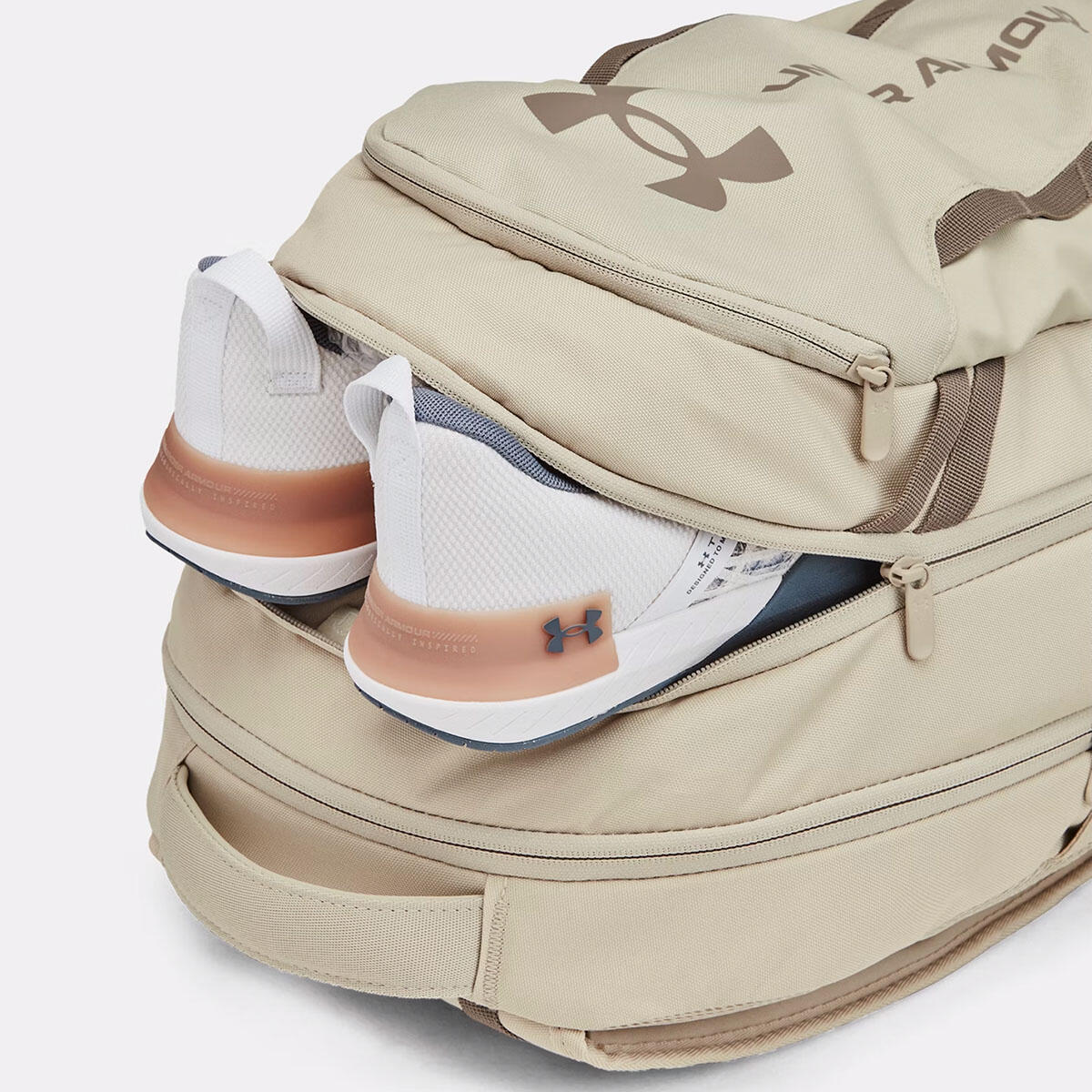 Sac à dos Under Armour 29L Hustle 6.0 Camouflage Marron khaki 5/7