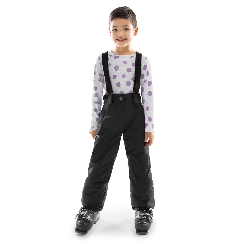 SIROKO Pantalón de snowboard/esquí con tirantes niño esquí y nieve Niños y Niñas