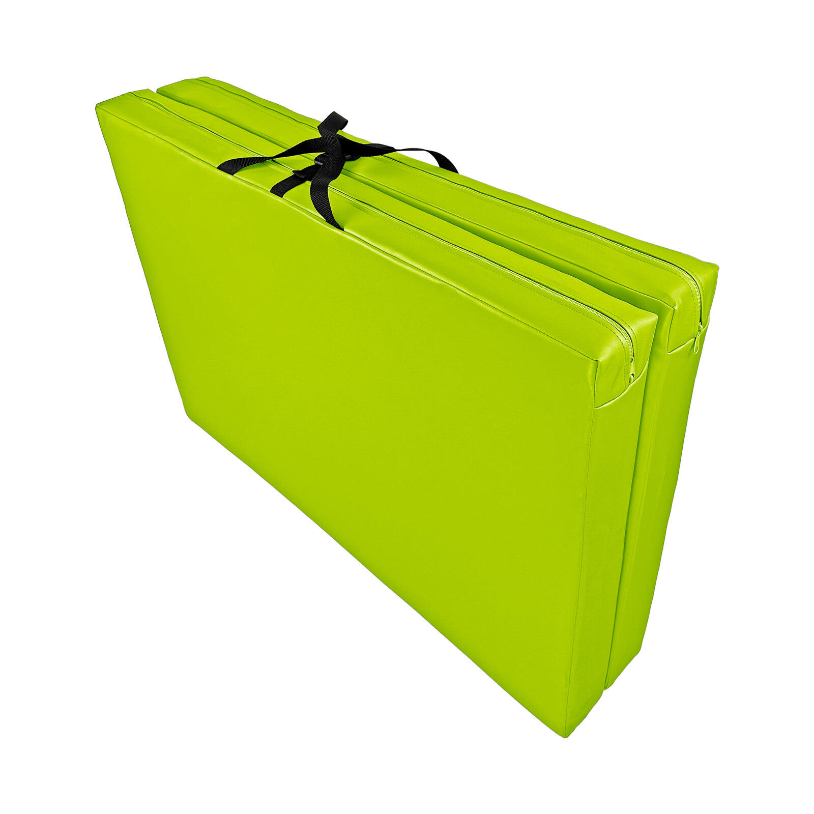 Materac asekuracyjny składany UNDERFIT 140 x 100 x 10 cm seledynowy 3/7