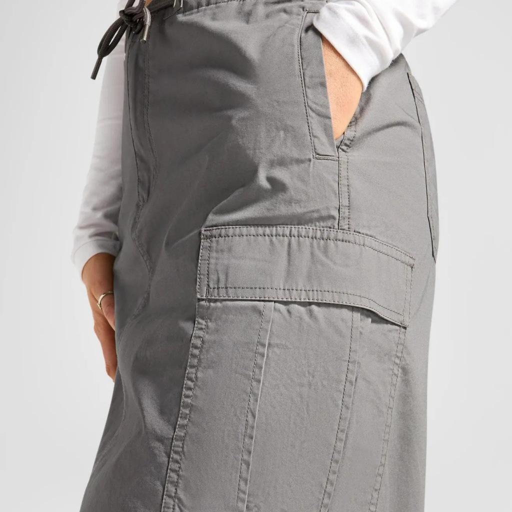 LONG WOWEN CARGO SKIRT SHARKSKIN 3/5