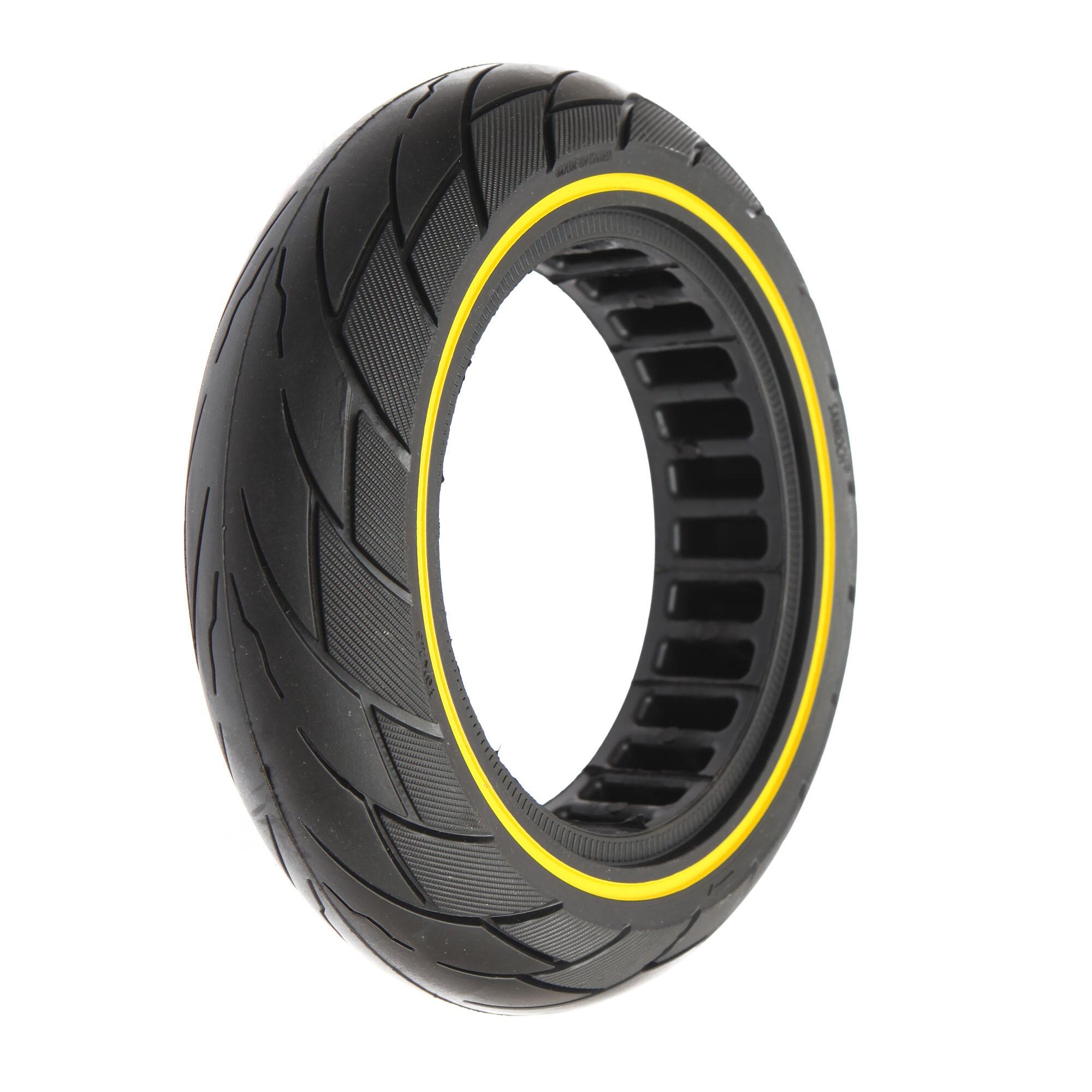 Onyx - Pneu 10x2.50 (60/70-6.5) Pu Yellow Line Onyx - Pneu - No Size - Decathlon