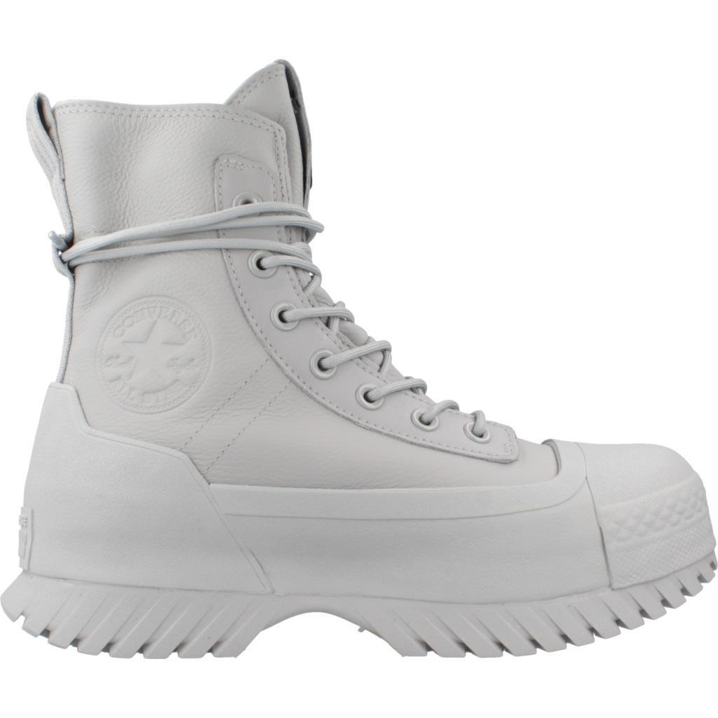 Baskets Converse Modèle Chuck Taylor All Star Lugged 2.0 Waterproof Couleur Gris 4/5