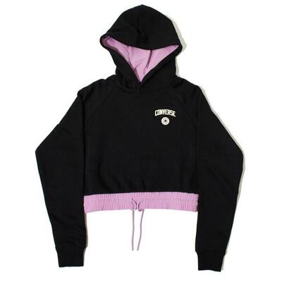 Giacca Converse Modello Chuck Hoodie Colore Nero