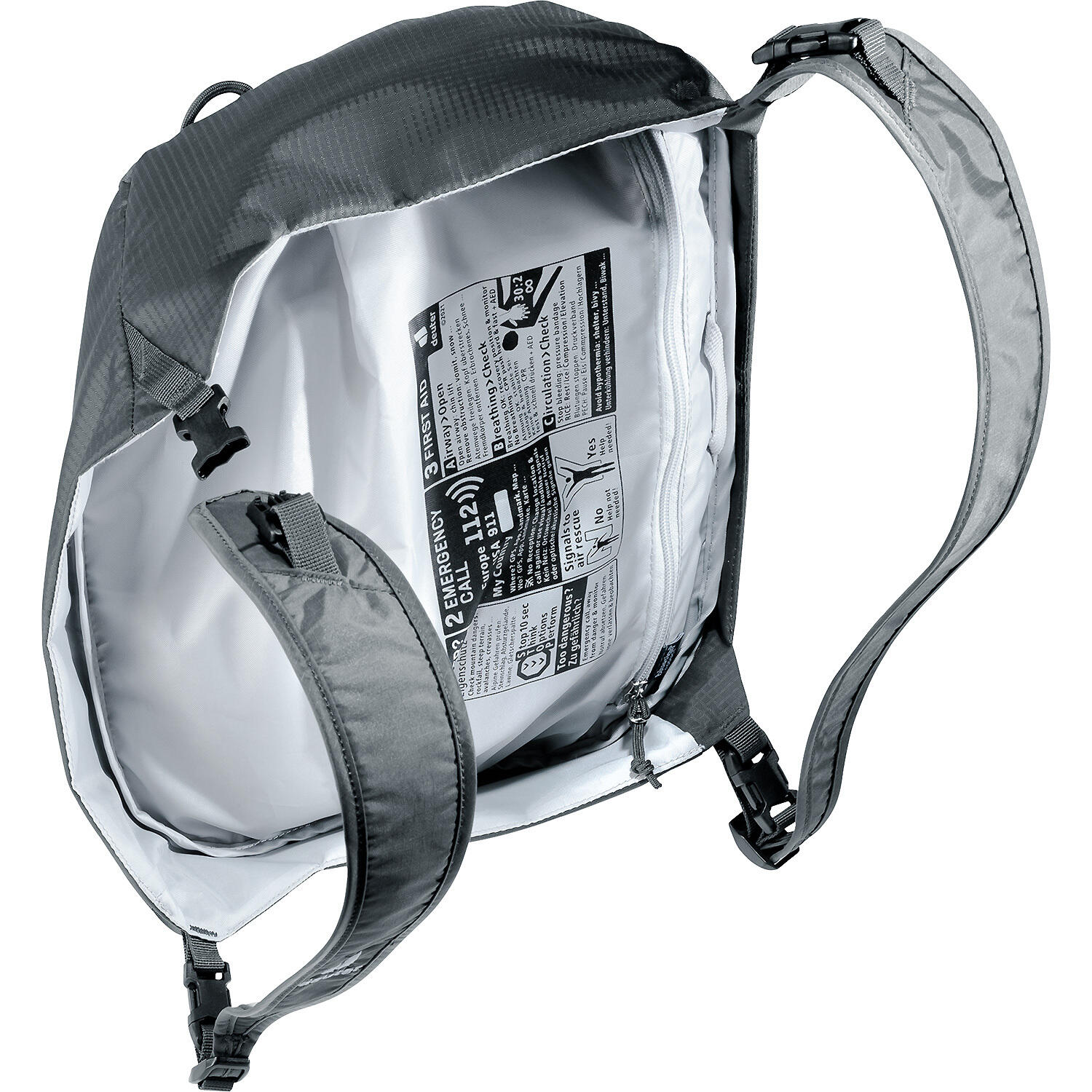 Plecak trekkingowy damski Deuter Aircontact Pro 75+10 SL - graphite 5/7
