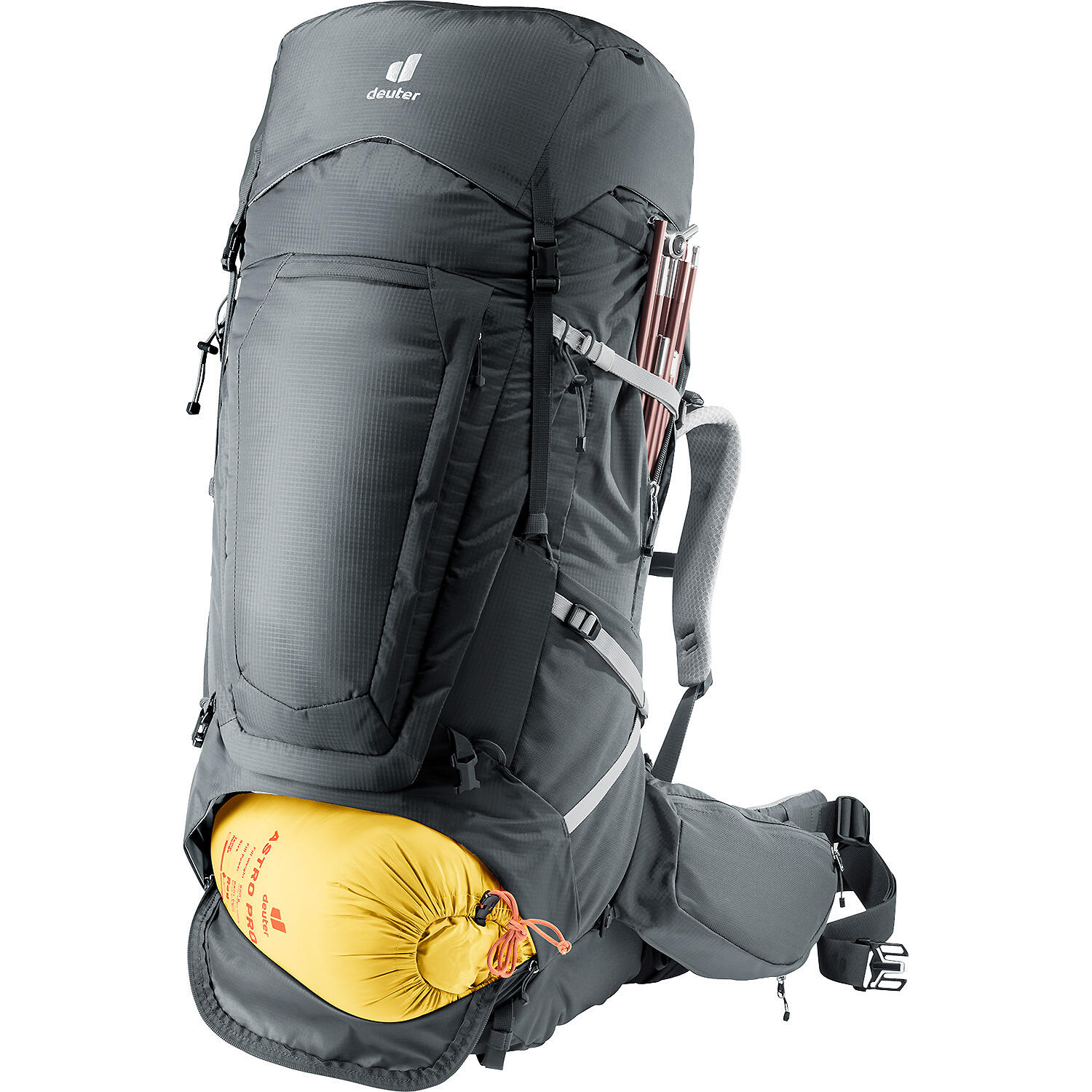 Plecak trekkingowy damski Deuter Aircontact Pro 75+10 SL - graphite 3/7