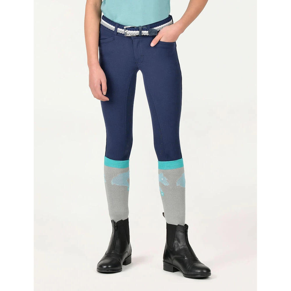 Kinderrijbroek met volledige grip Dublin Cammy Comfort Twill 2/5