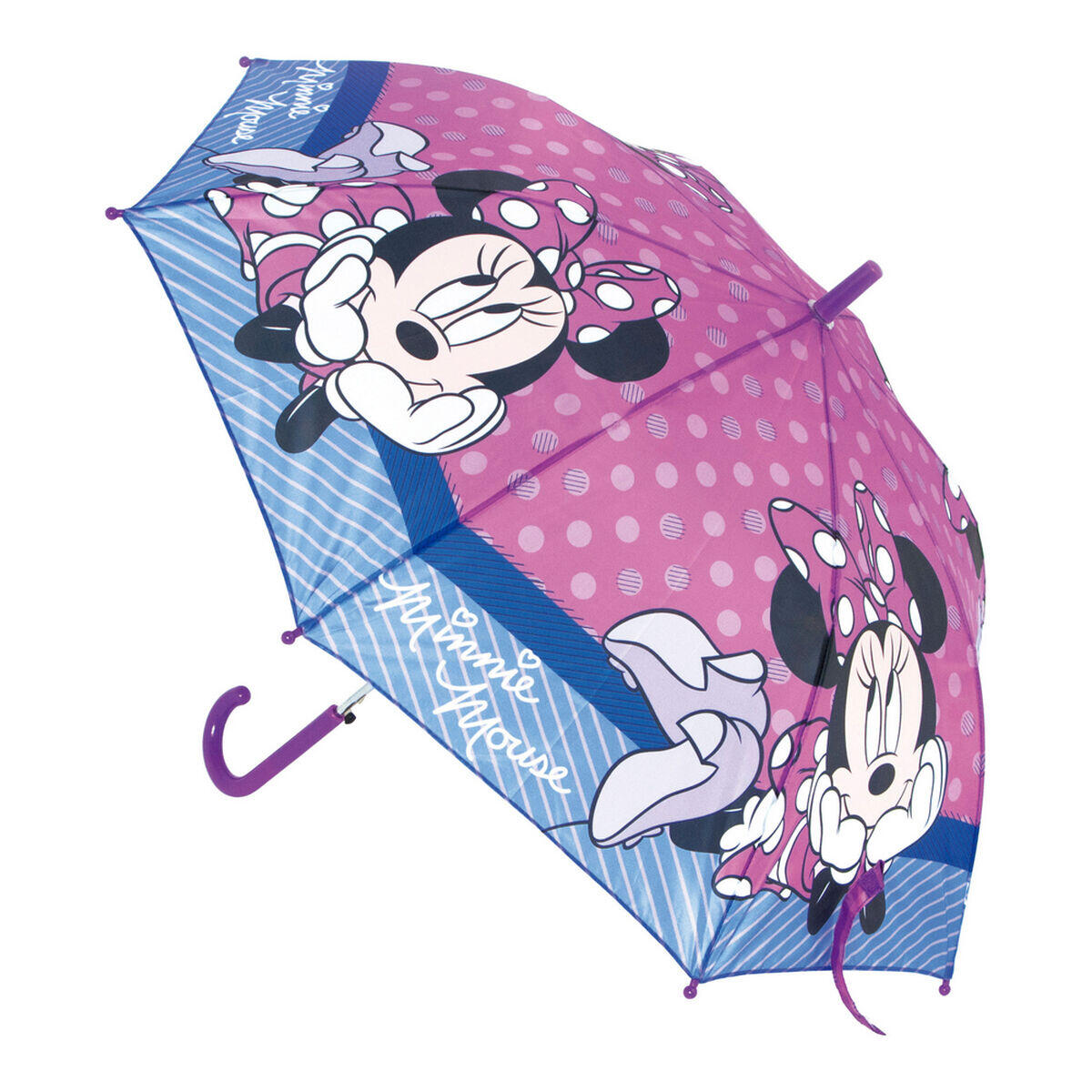 Parapluie automatique Minnie Mouse Lucky Rose 3/3