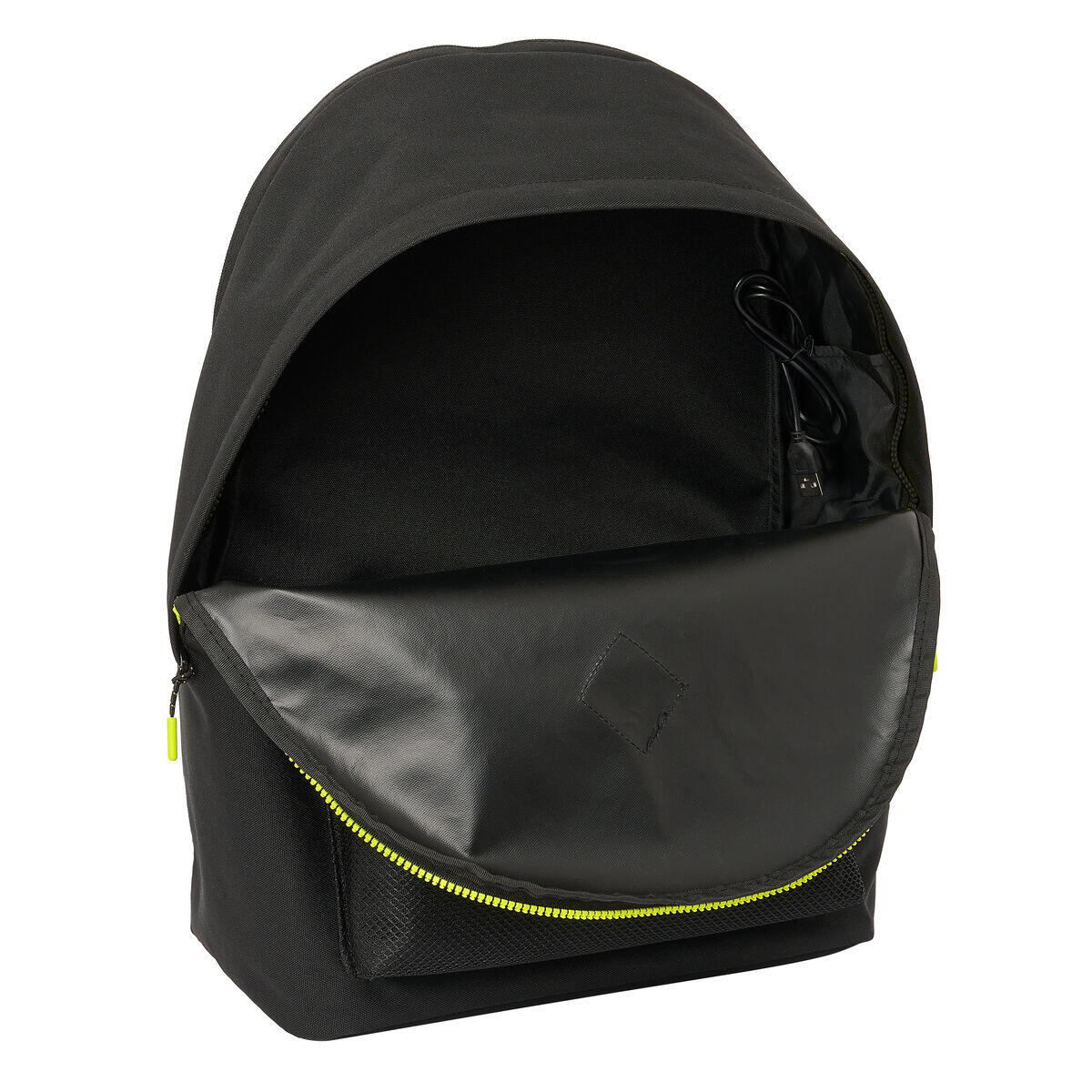 Mochila Escolar Munich +usb munich Negro 3/5