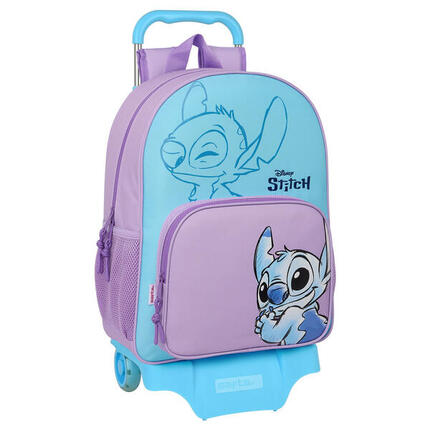 Cartable à roulettes Stitch Sweet Bleu
