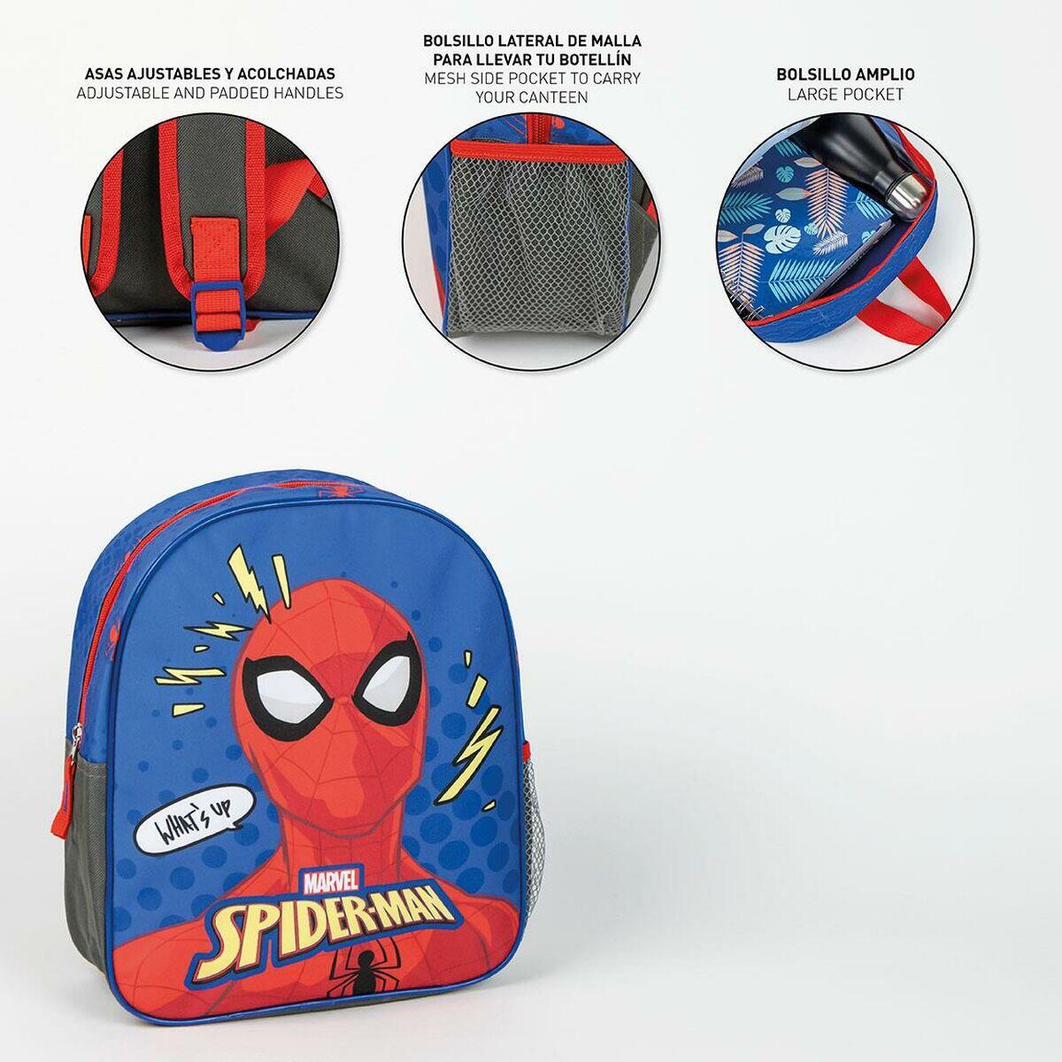 Mochila Escolar Spider-Man Azul 5/5