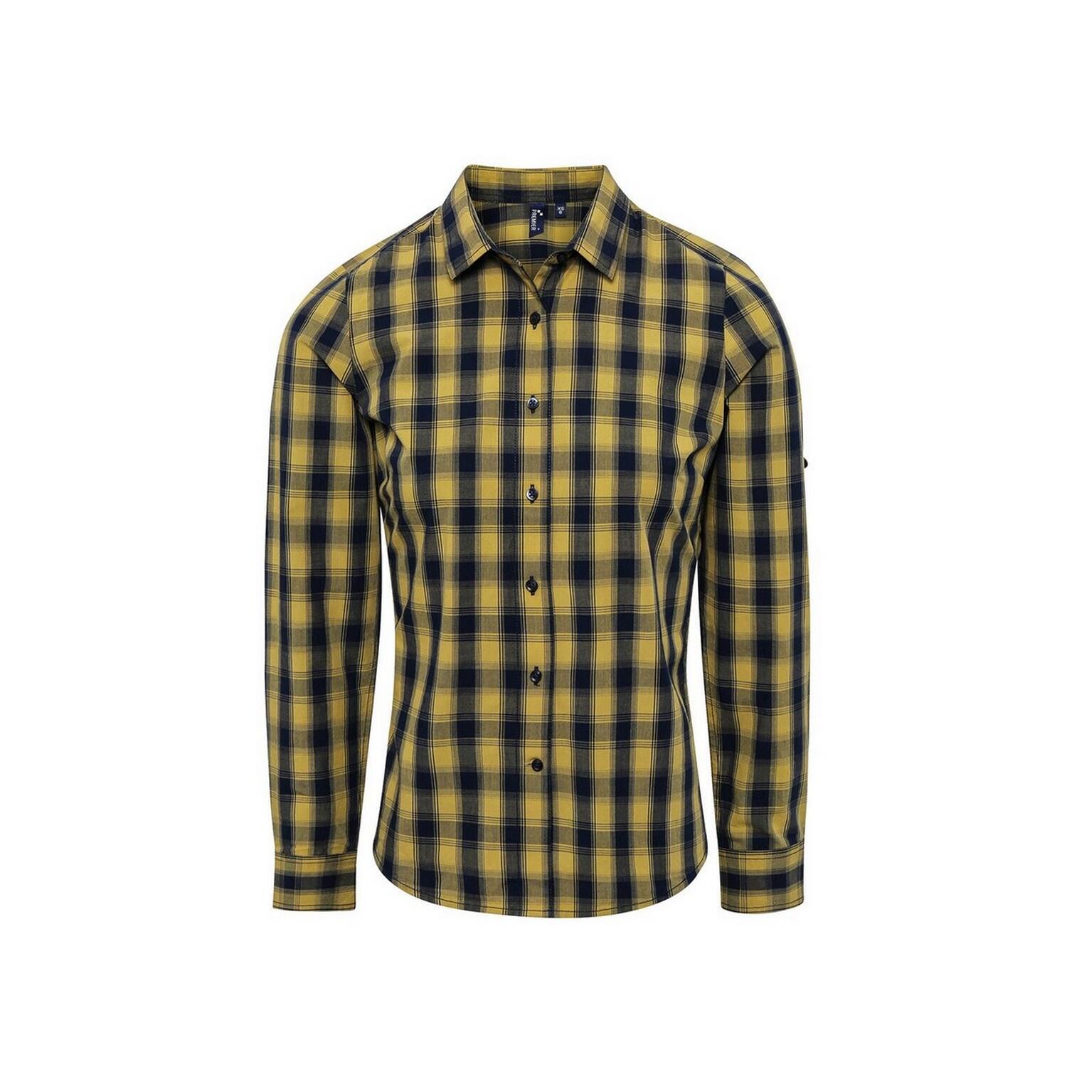 brown / navy blue