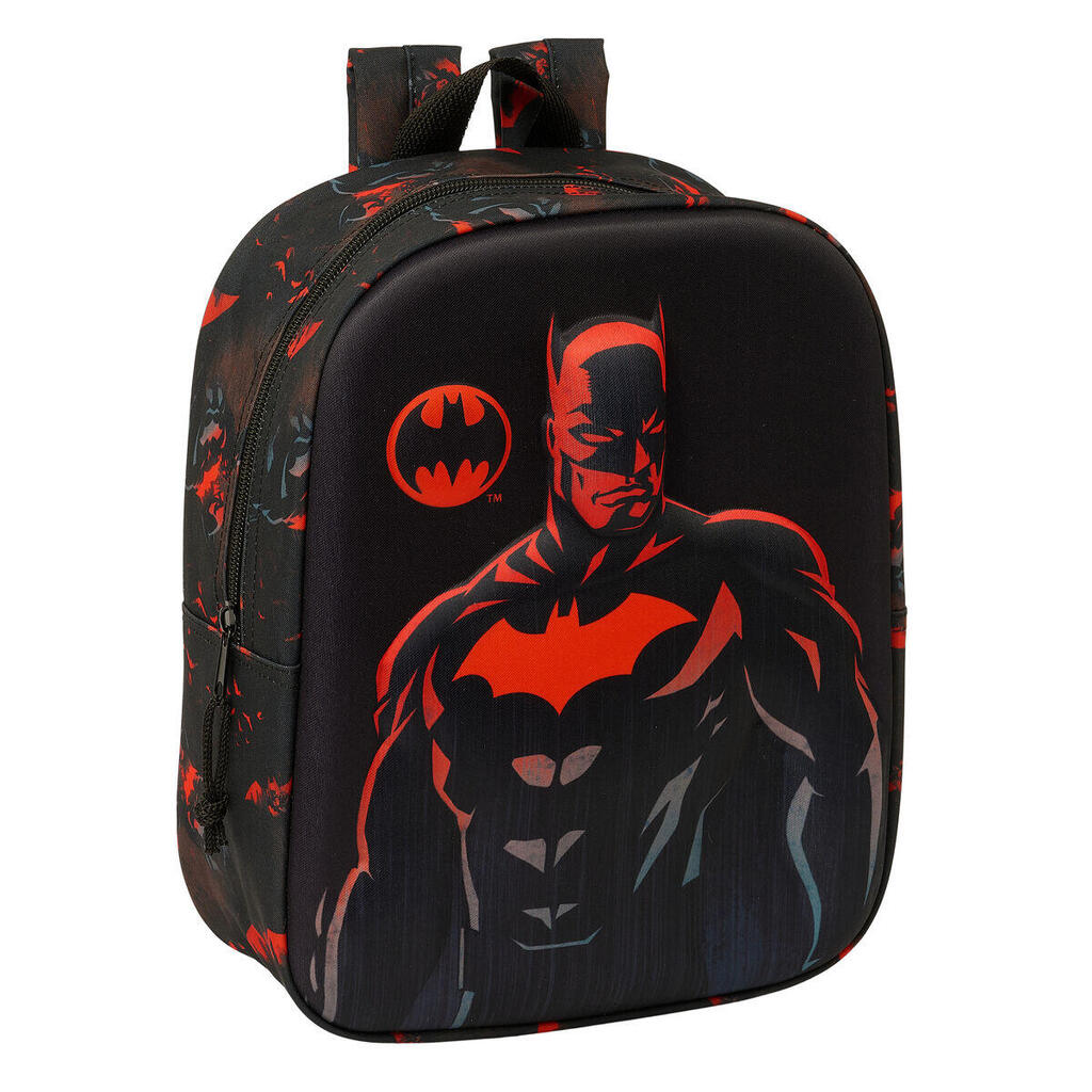 School Bag Batman Black