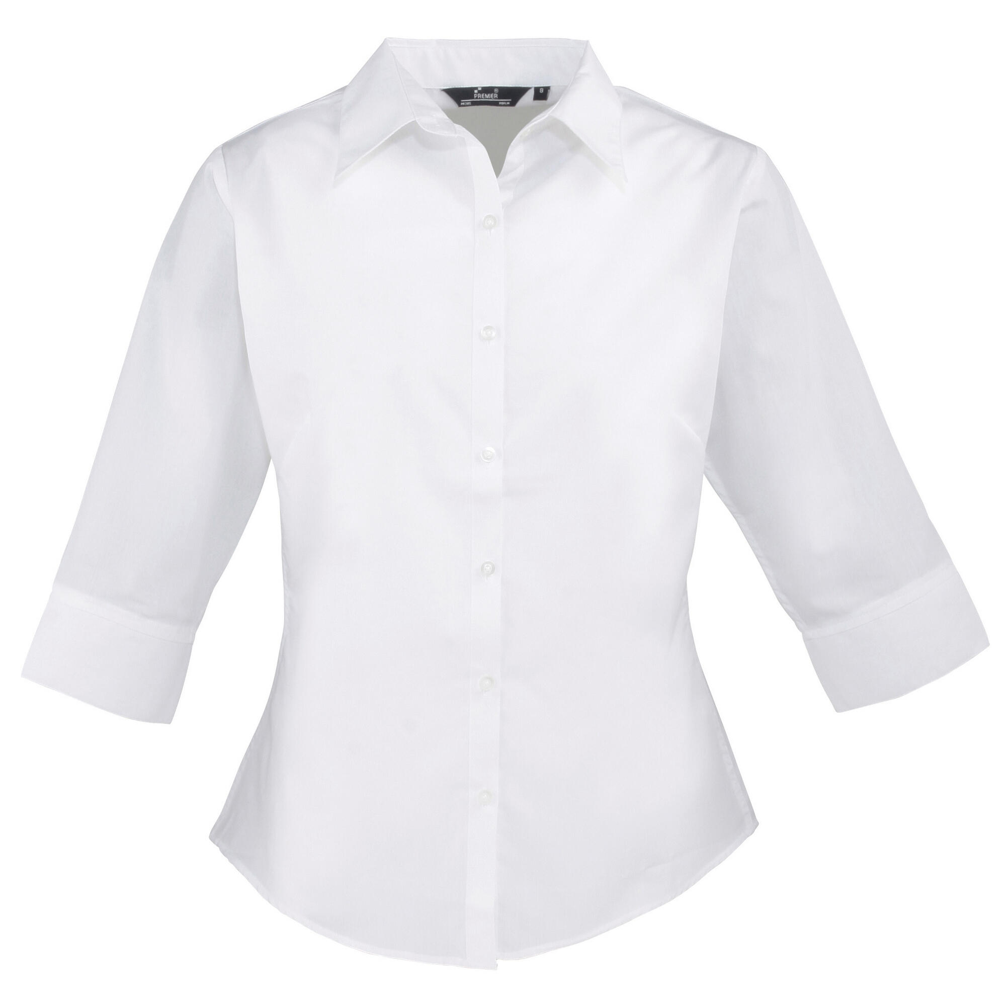 Camicetta Manica A 3/4 Donna Premier Bianco 2/5