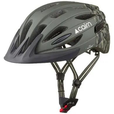 Cairn Fusion Led Usb Helmet Khaki Matte
