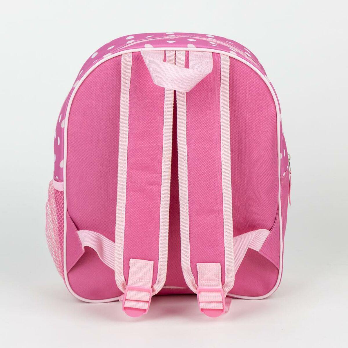 Mochila Escolar Minnie Mouse Rosa 2/5