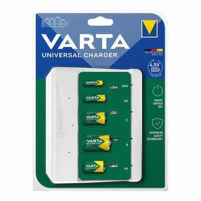 Batterijlader varta 57658 eu-stekker