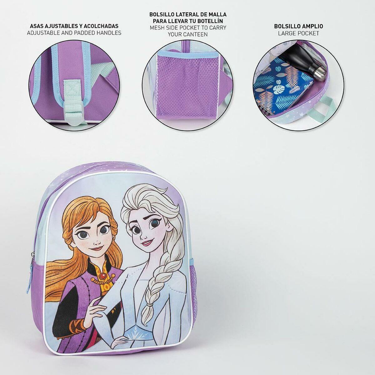 Mochila Escolar Frozen Azul claro 5/5