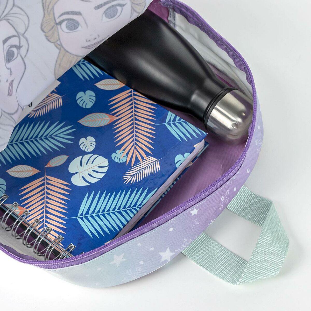 Mochila Escolar Frozen Azul claro 4/5