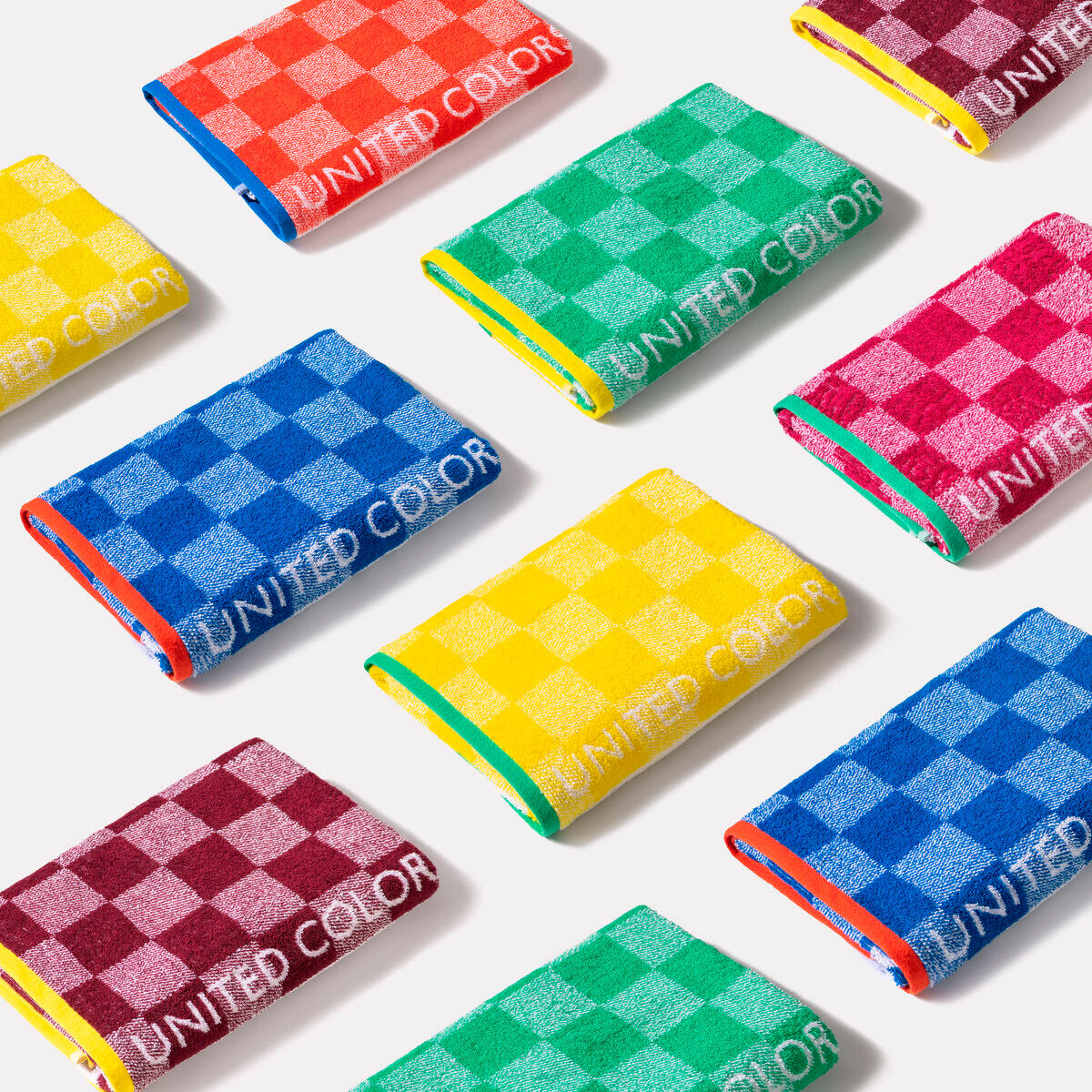 Serviette de plage Benetton Kids Géométrique 5/5