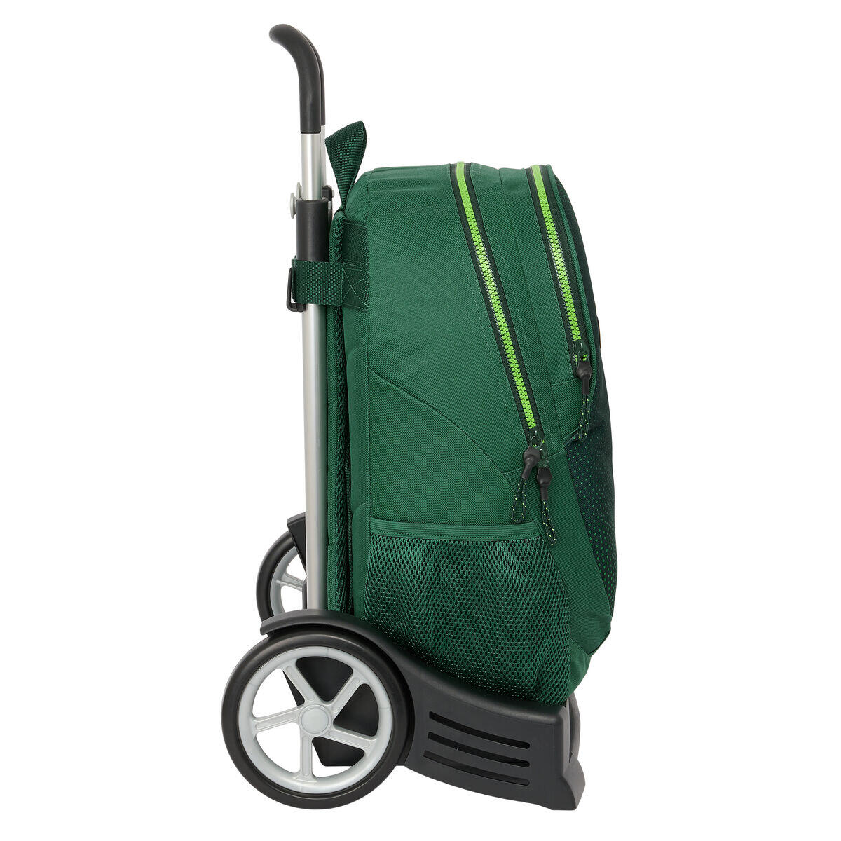 Mochila Escolar con Ruedas Real Betis Balompié Verde 2/3