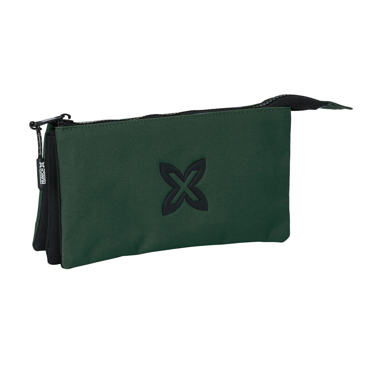 Trousse Fourre-Tout Triple Munich Verde 1/3