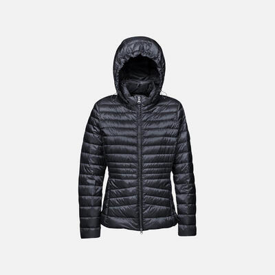Daunenjacke mit Kapuze. Damen Geox Jaysen