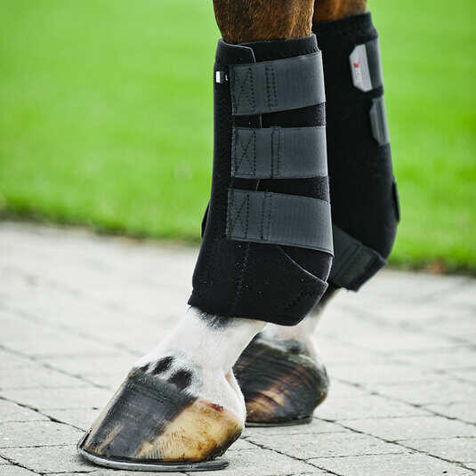 Front horse gaiters Horze ProSoft 3/5