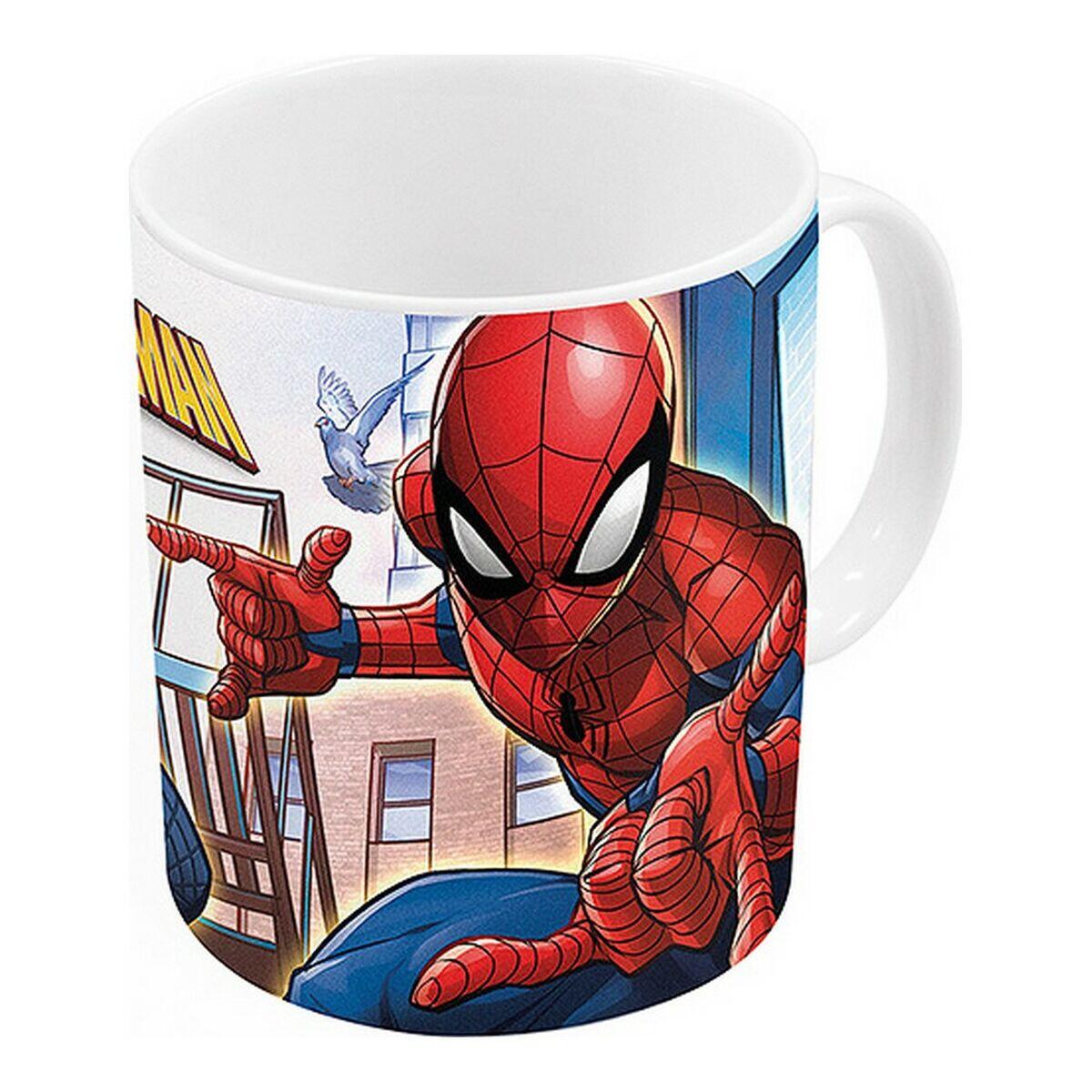 Tazza Mug Spider-Man Great power Ceramica 1/4