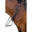 Collier de chasse pour cheval à pont tressé Dy'on