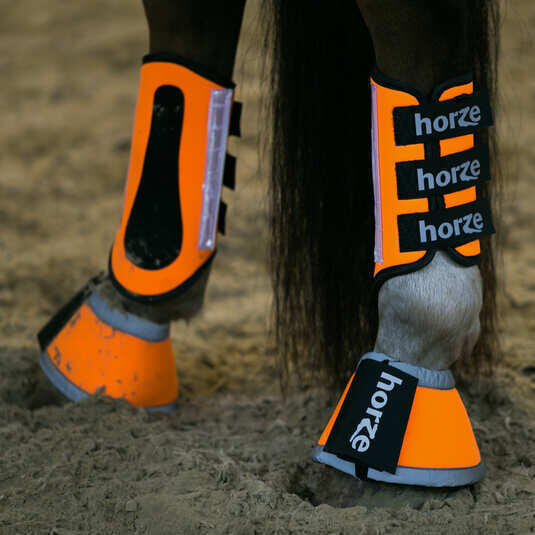 Guêtres réfléchissantes pour cheval Horze BZeen 3/4