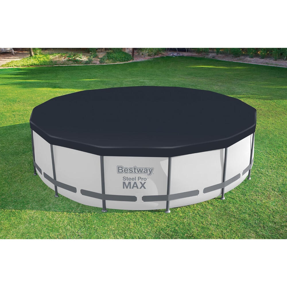 Bestway Bâche 4 saisons ronde 470 cm pour piscine ø457 cm 2/7