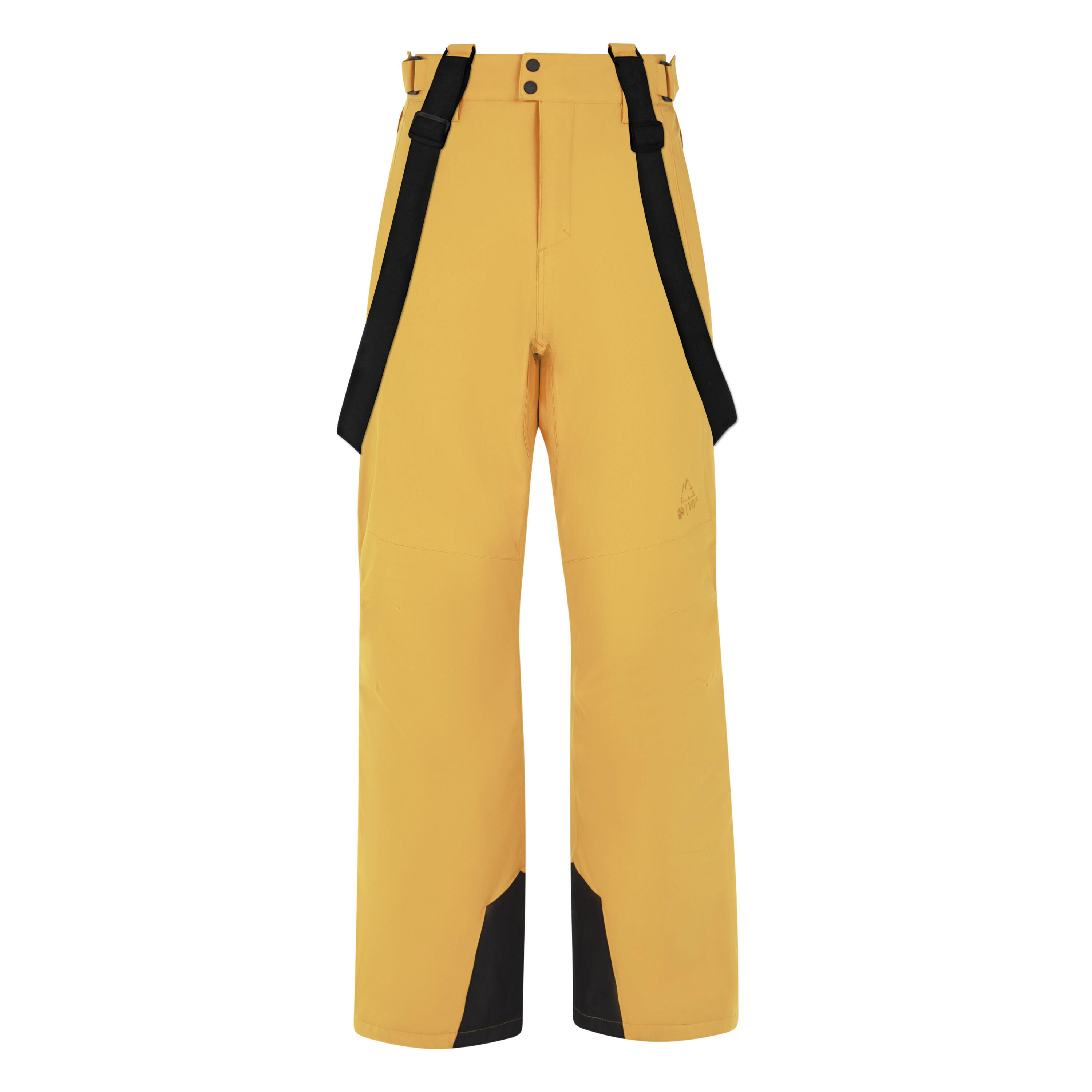 Dames Wintersport snowboard broek met bretels B1-W Klosters Groen