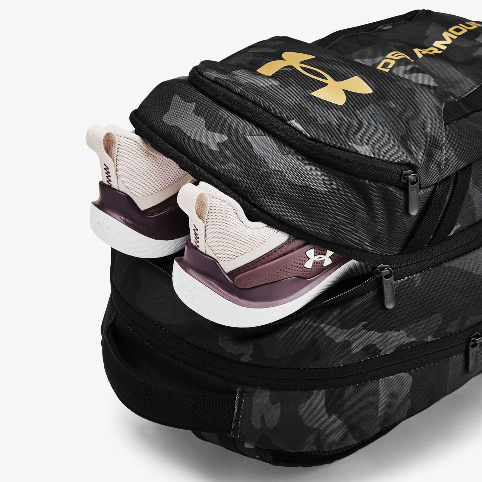 Sac à dos Under Armour Hustle 6.0 Noir Camo 4/11