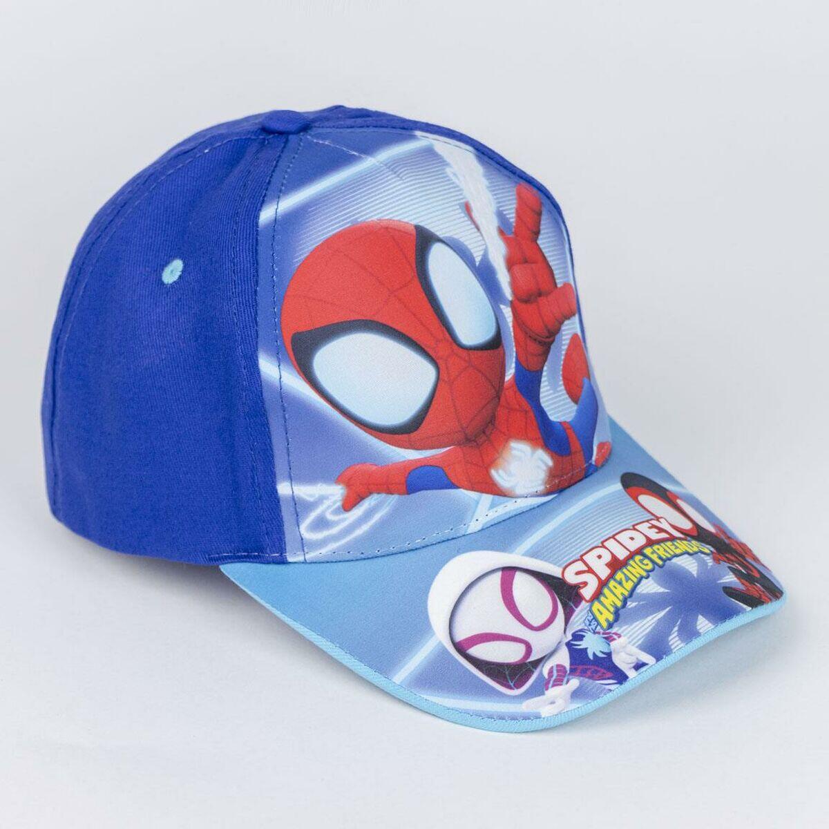 Casquette enfant Spidey Bleu 3/4