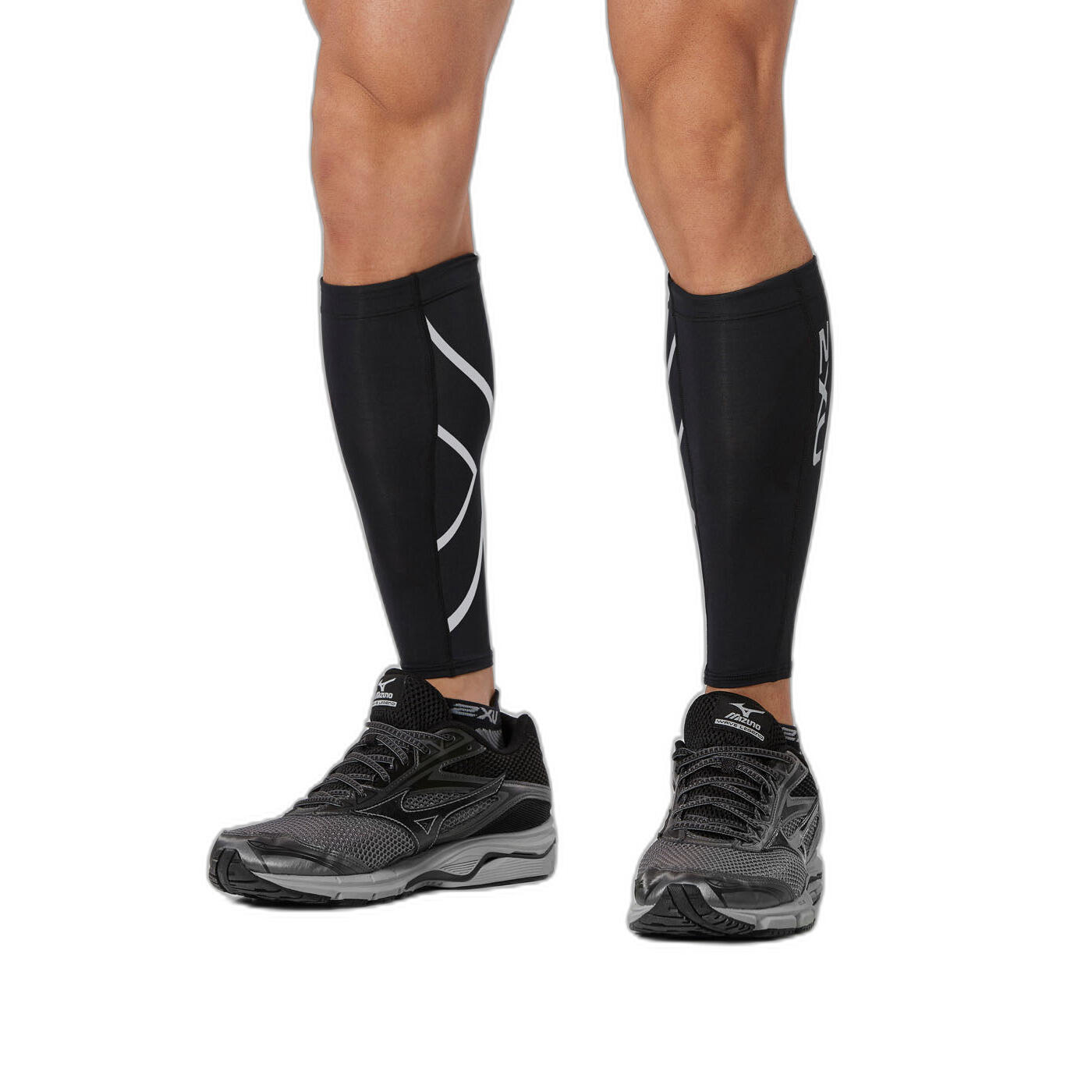 Manchon de compression protège-mollets 2XU 1/3