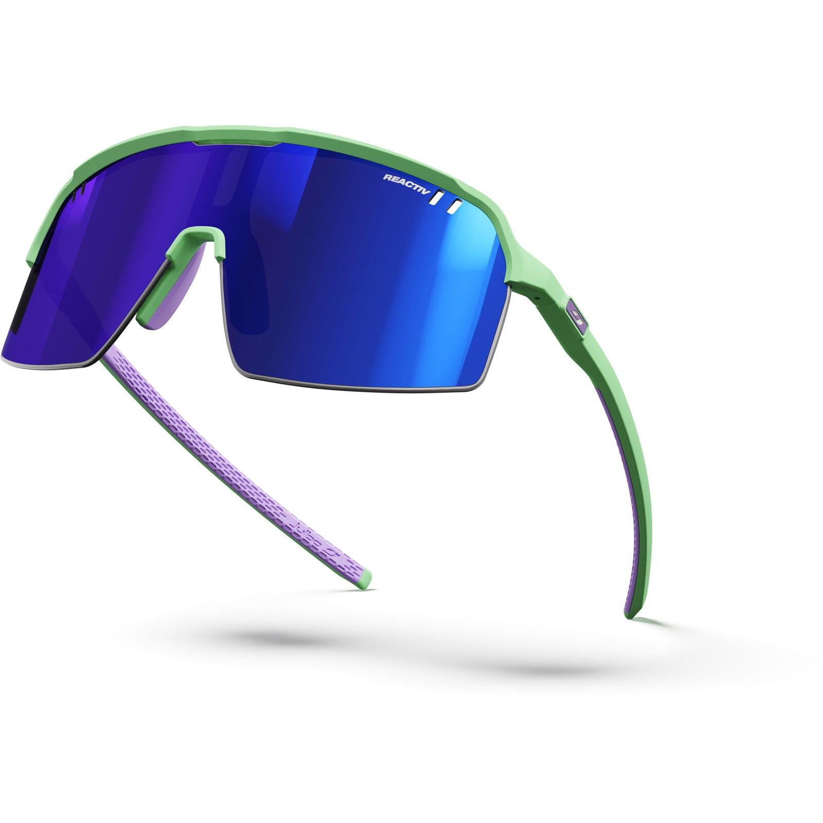 Brille Intensity Reactiv High Contrast 1-3 blassgrün-violett 5/7