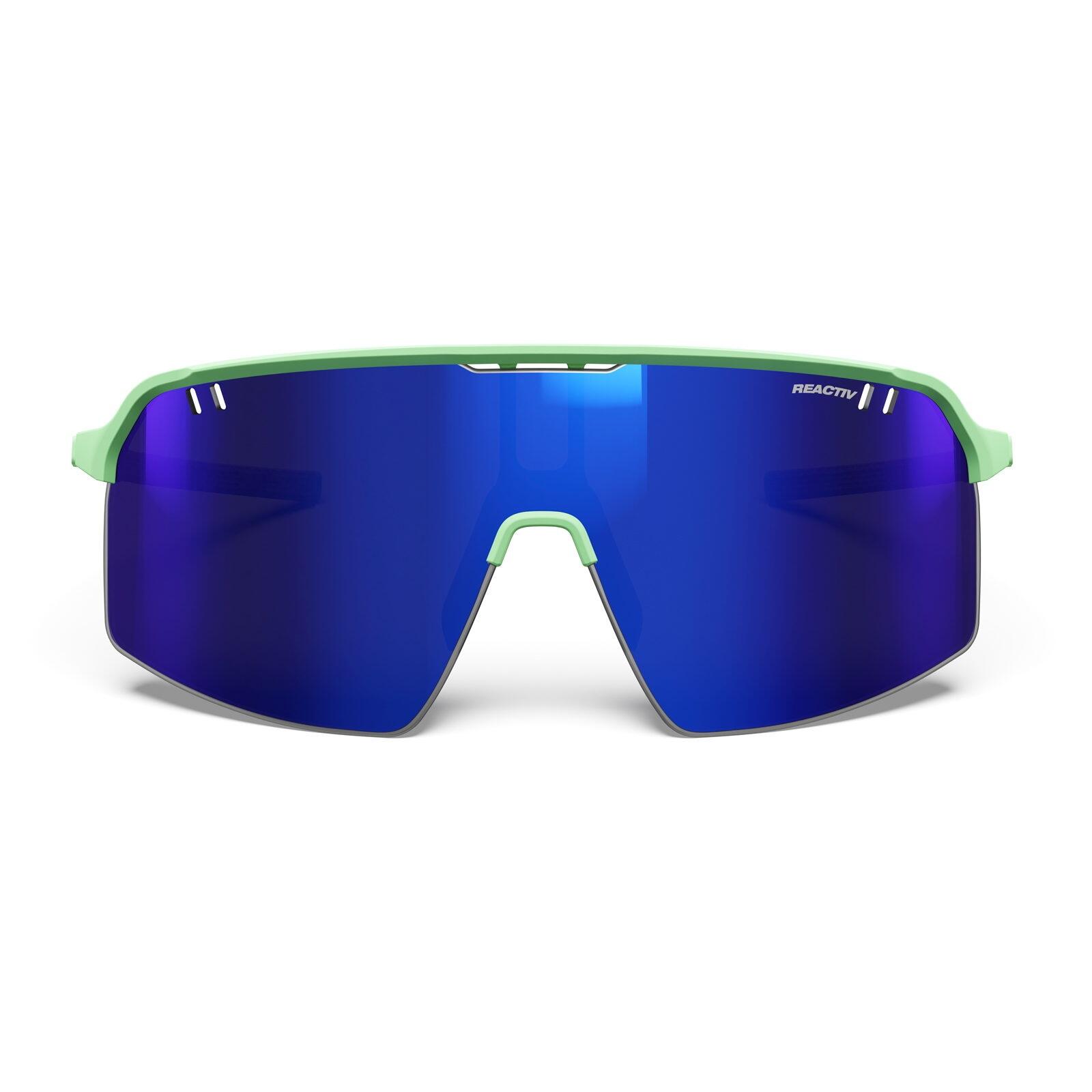 Brille Intensity Reactiv High Contrast 1-3 blassgrün-violett 3/7