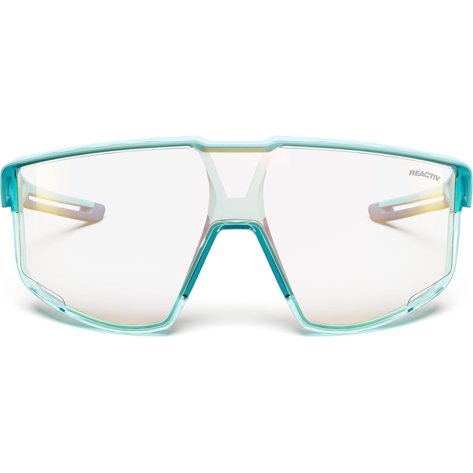 Fahrradbrille Fury Reactiv 0-3 durchscheinend glänzend hellblau 4/7