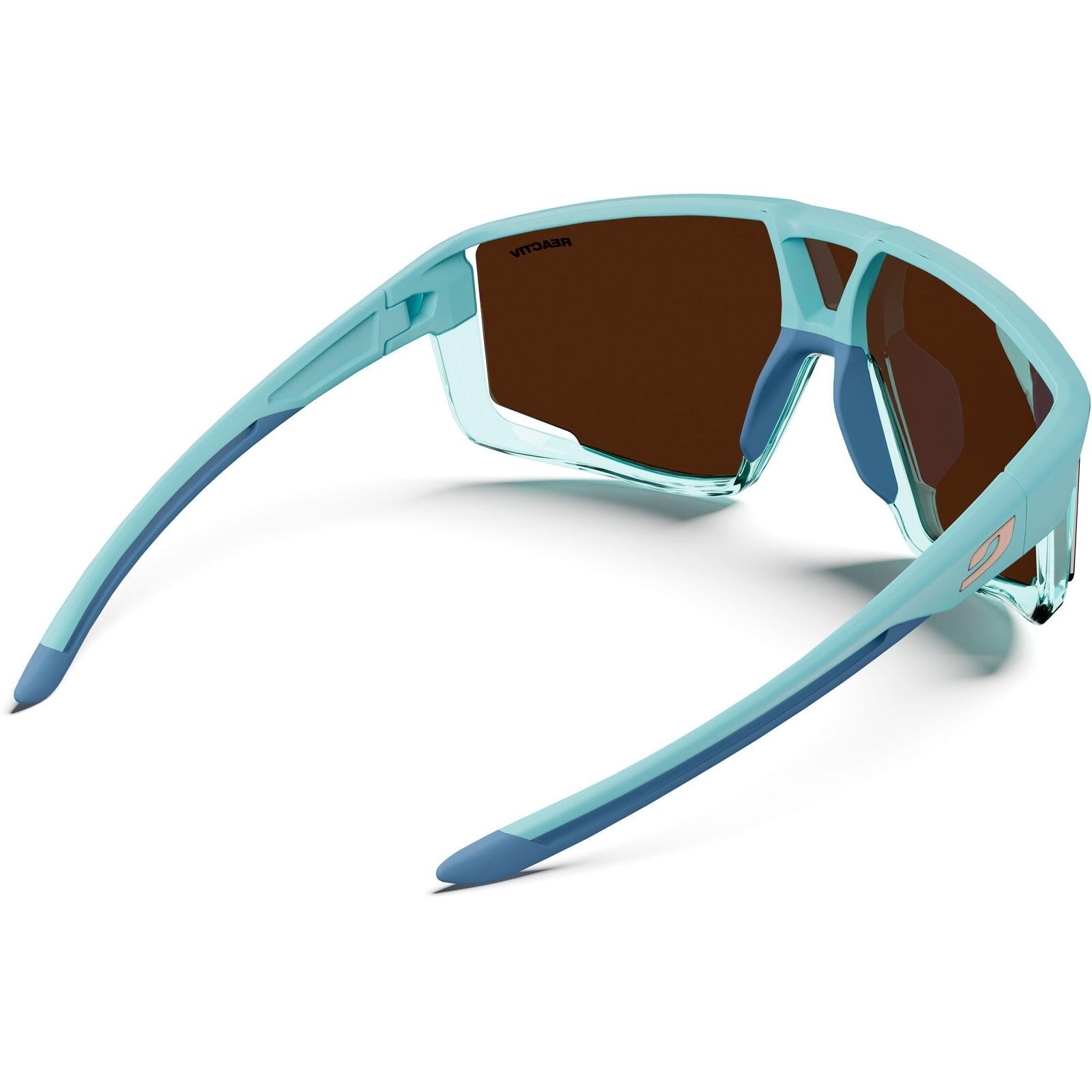 Fahrradbrille Fury Reactiv 0-3 durchscheinend glänzend hellblau 2/7