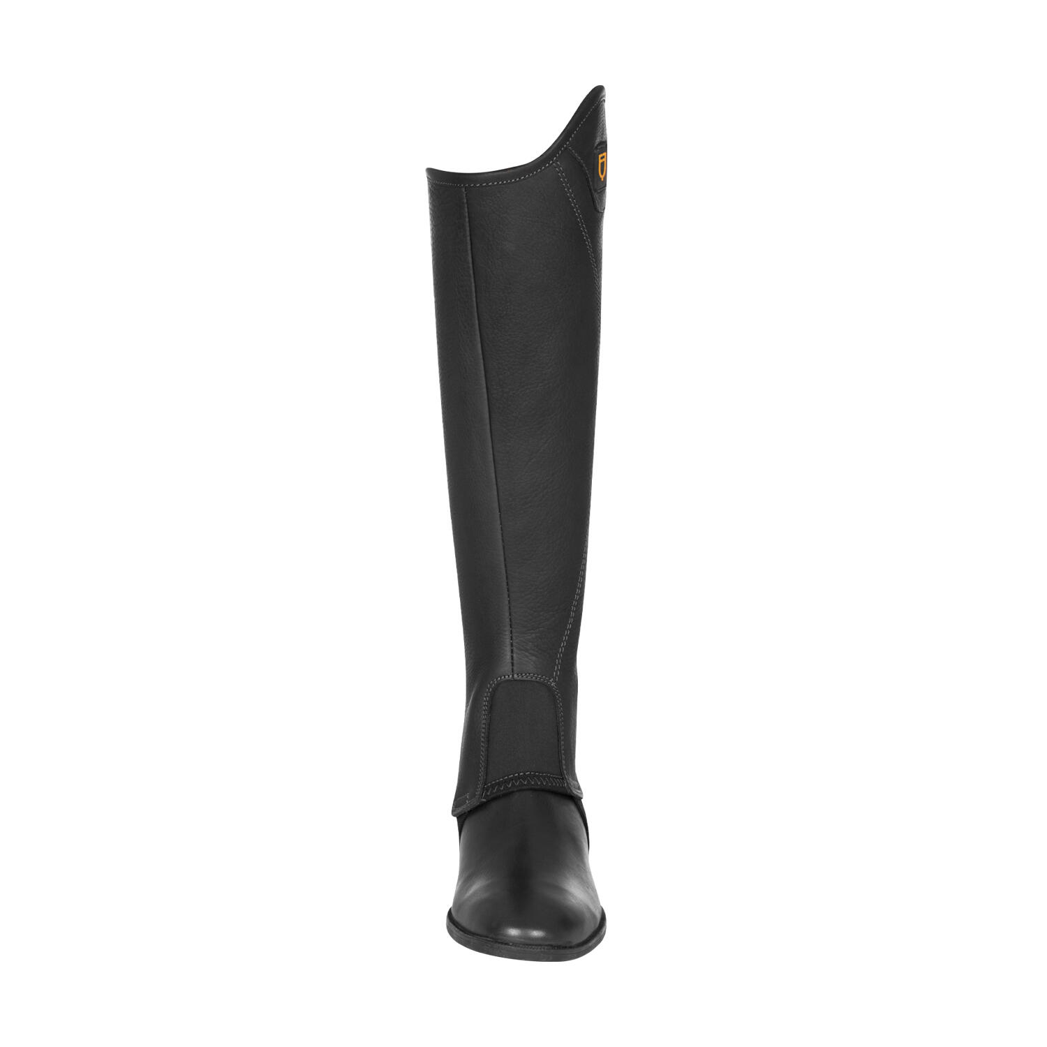 Mini-chaps en cuir souple avec zip latéral Equestro 3/7