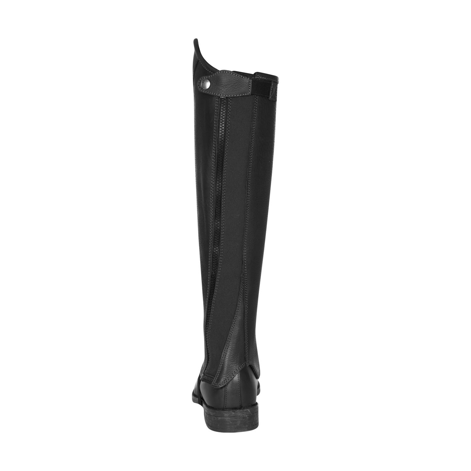 Mini-chaps en cuir souple avec zip latéral Equestro 4/7