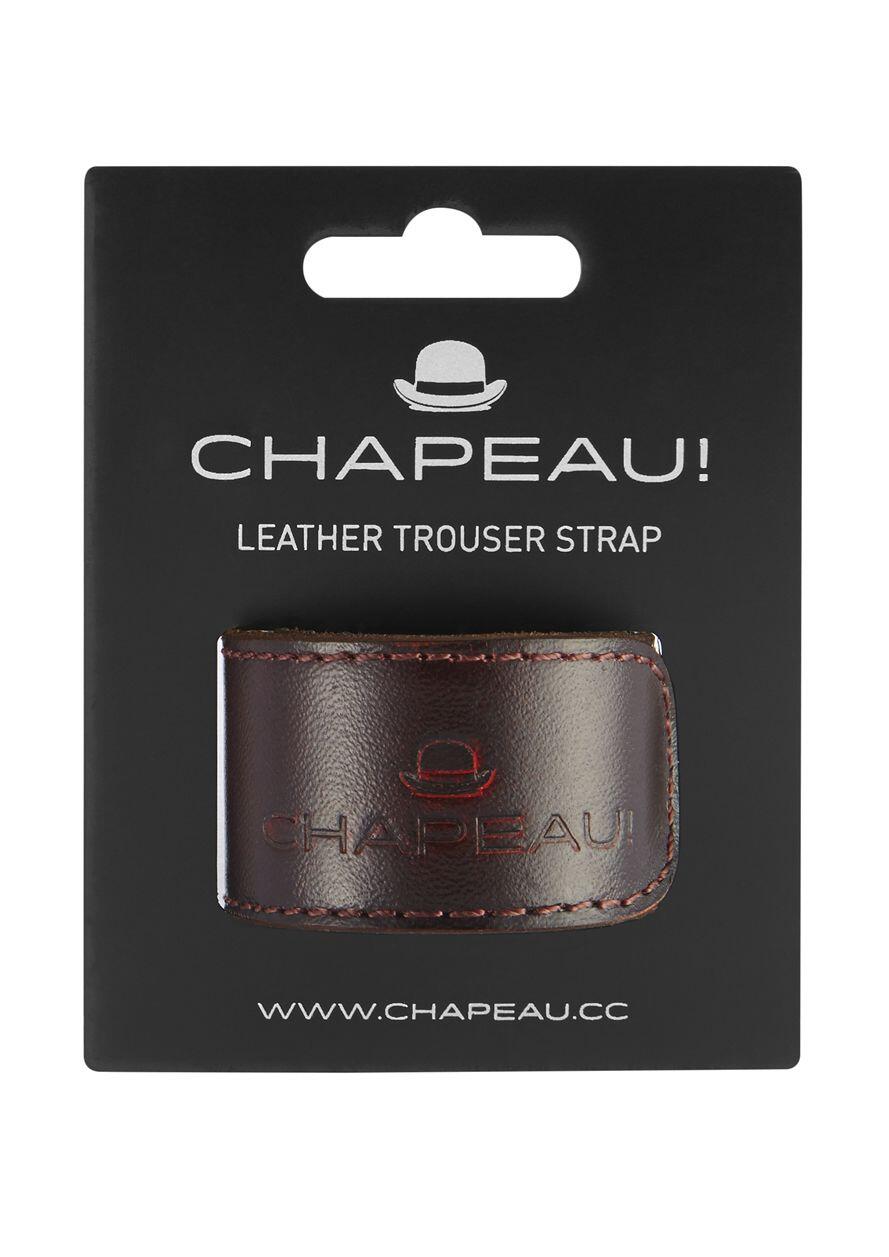 Leather, Snap Wrap Trouser Strap 1/3