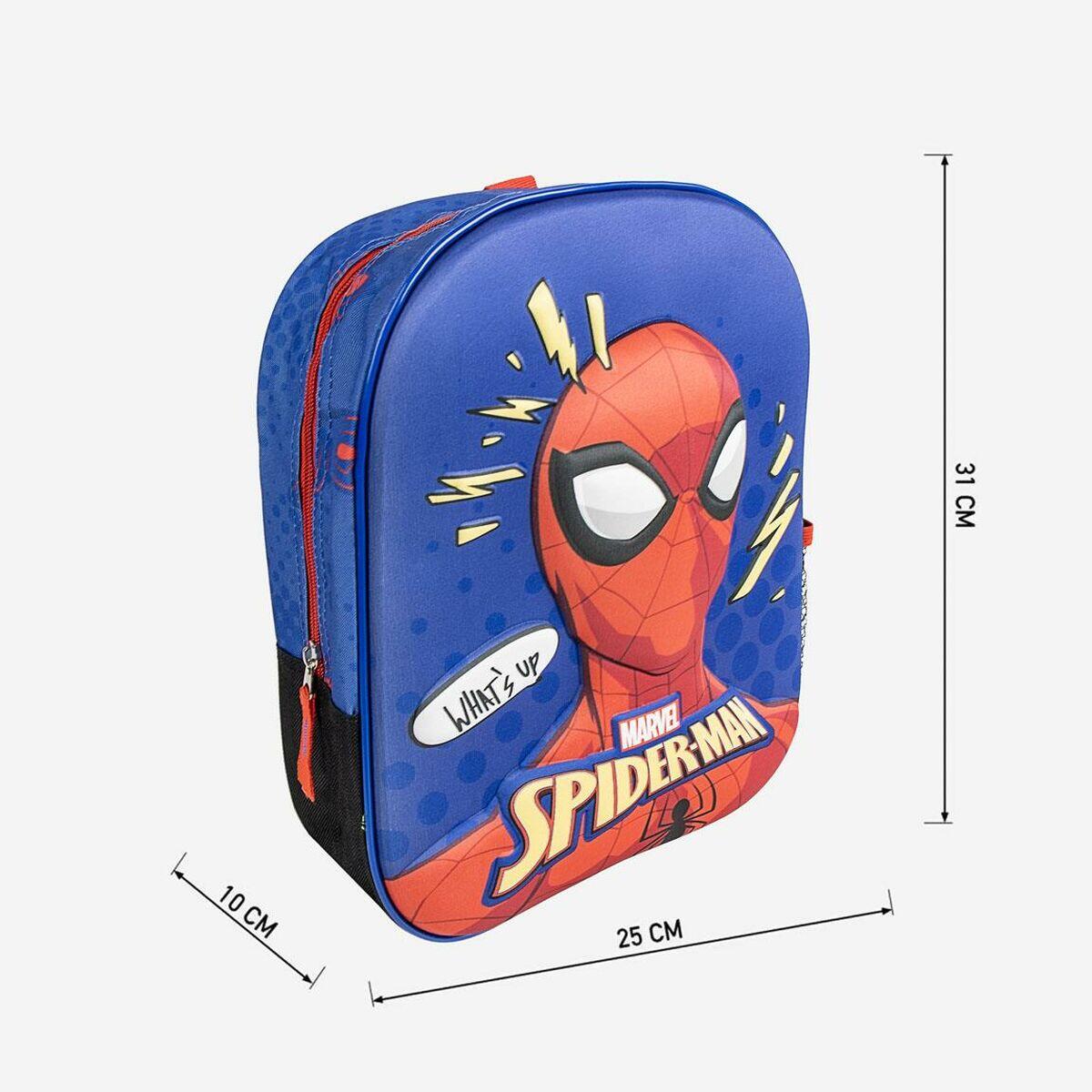 Mochila Escolar Spider-Man Azul 5/5