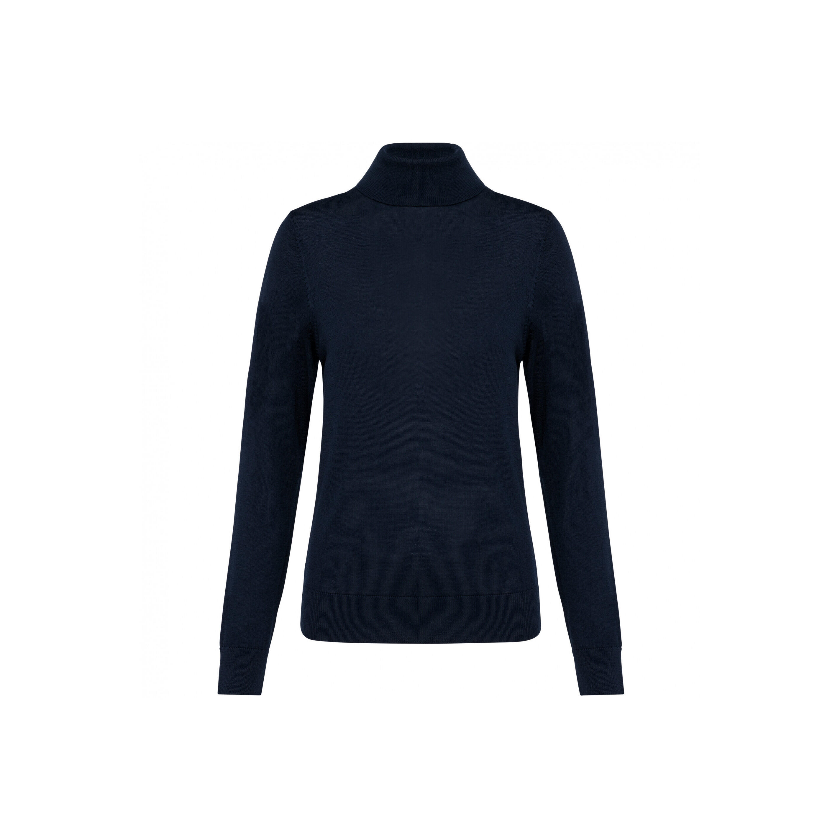 Kariban - Pull Merinos Col Roulé Femme Kariban Premium - Pull - Bleu - 40 M - Decathlon