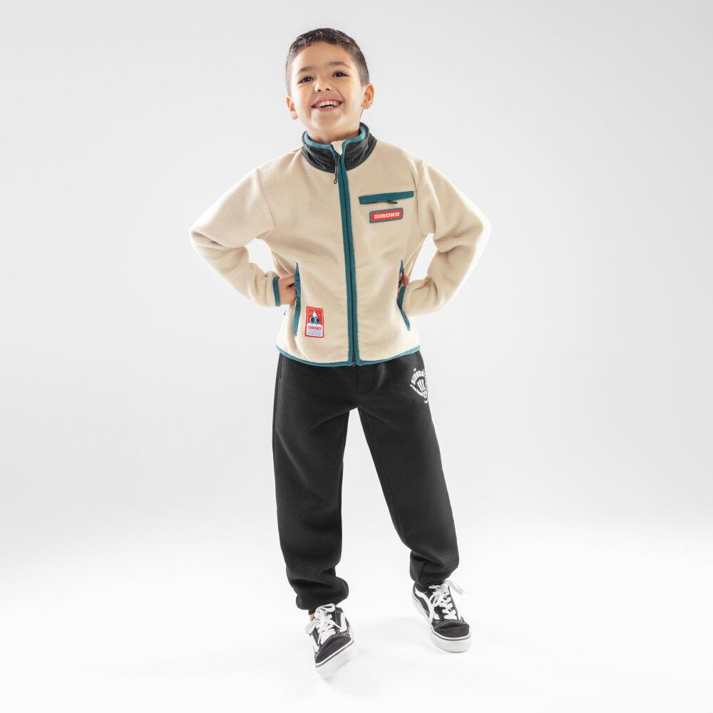 Chaqueta polar niño esquí y nieve Niños y Niñas Spy Beige 4/7
