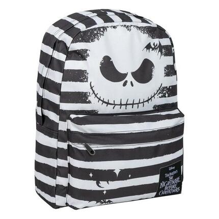 Lässiger Rucksack The Nightmare Before Christmas Schwarz