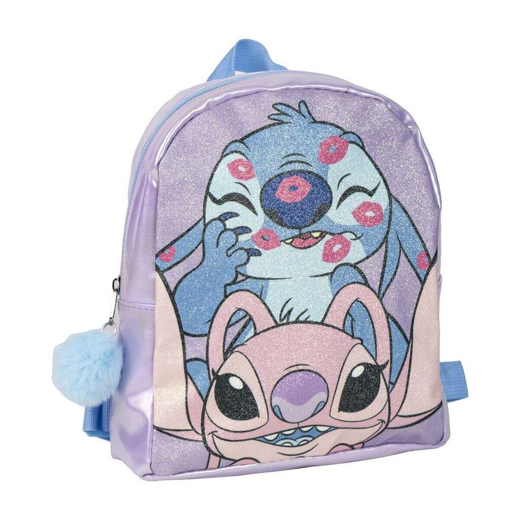 Casual Backpack Stitch Purple